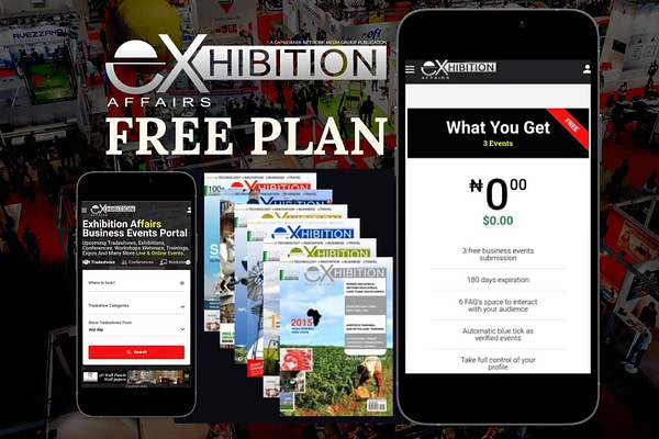 Free Plan For Event Submission On Exhibition Affairs Business Events Portal
